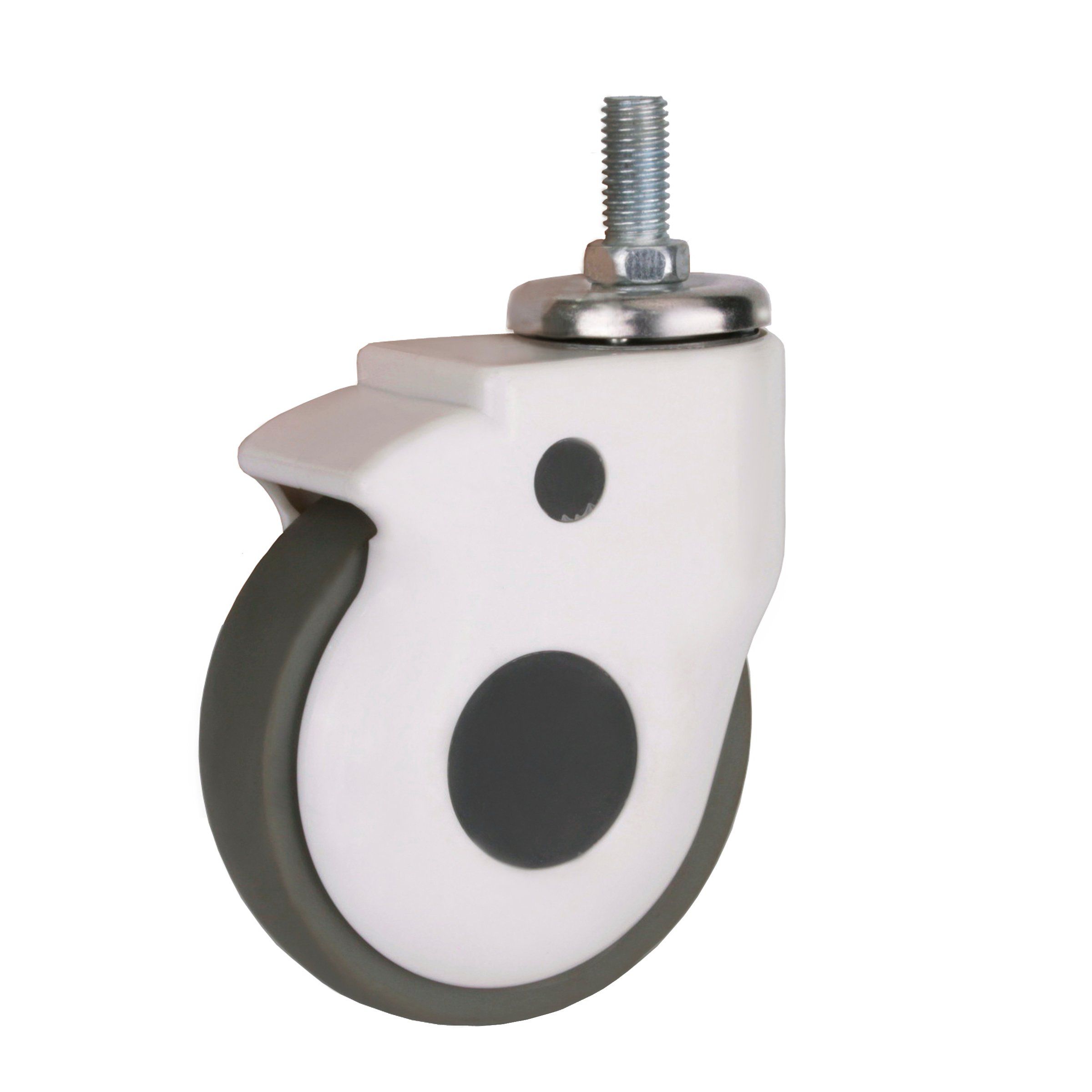 Mtg 93(12) - Аппаратное колесо из термопластичной резины 75 мм (болт М12)