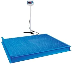 Весы платформенные с ограждением/защитой 800x800 мм 300 кг + поверка